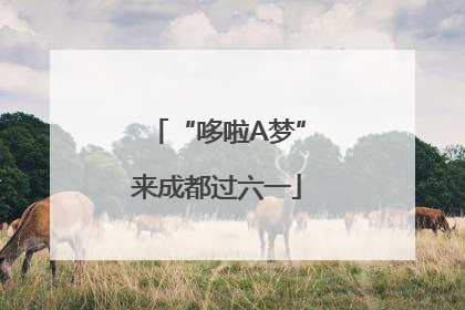 “哆啦A梦”来成都过六一