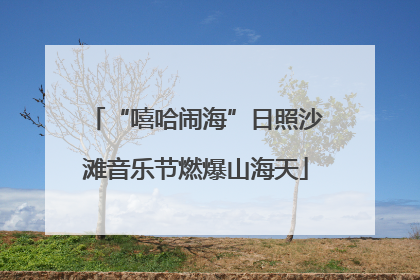 “嘻哈闹海”日照沙滩音乐节燃爆山海天