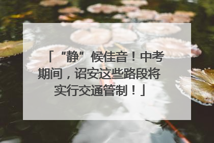 “静”候佳音！中考期间，诏安这些路段将实行交通管制！