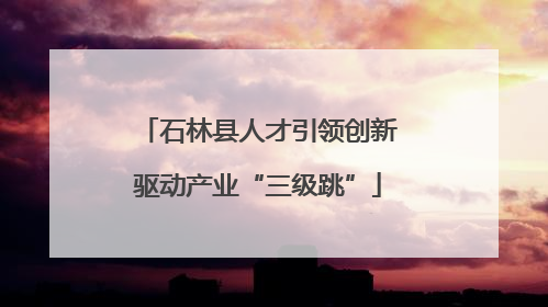 石林县人才引领创新驱动产业“三级跳”