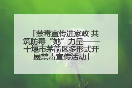 禁毒宣传进家政 共筑防毒“她”力量——十堰市茅箭区多形式开展禁毒宣传活动