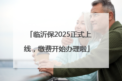 临沂保2025正式上线，缴费开始办理啦
