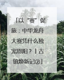 以“赛”促旅：中华龙舟大赛凭什么独宠恩阳？丨古镇焕新记②