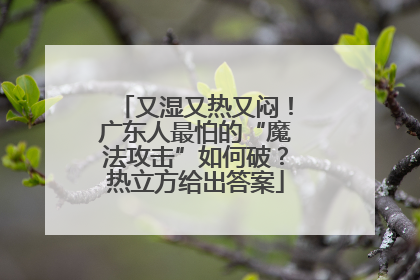 又湿又热又闷！广东人最怕的“魔法攻击”如何破？热立方给出答案