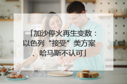 加沙停火再生变数：以色列“接受”美方案、哈马斯不认可