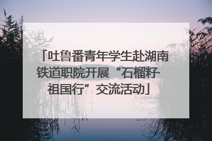 吐鲁番青年学生赴湖南铁道职院开展“石榴籽·祖国行”交流活动