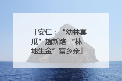 安仁：“幼林套瓜”趟新路 “林地生金”富乡亲