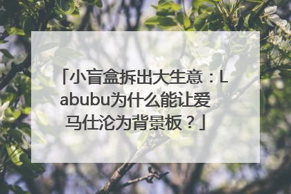 小盲盒拆出大生意：Labubu为什么能让爱马仕沦为背景板？