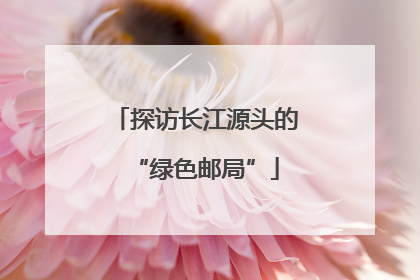 探访长江源头的“绿色邮局”