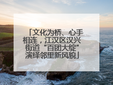 文化为桥、心手相连，江汉区汉兴街道“百团大绽”演绎邻里新风貌
