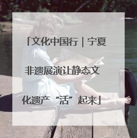 文化中国行｜宁夏 非遗展演让静态文化遗产“活”起来