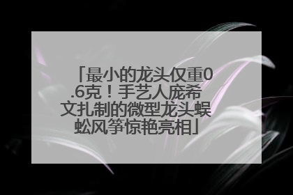 最小的龙头仅重0.6克！手艺人庞希文扎制的微型龙头蜈蚣风筝惊艳亮相