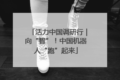 活力中国调研行｜向“智”！中国机器人“跑”起来