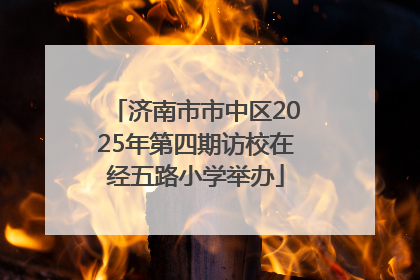 济南市市中区2025年第四期访校在经五路小学举办