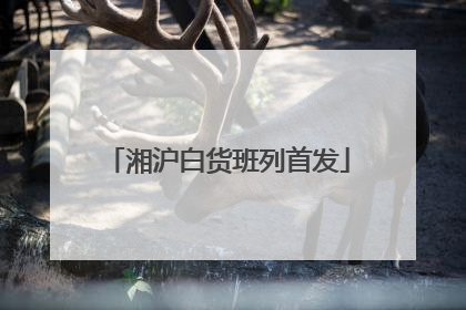 湘沪白货班列首发