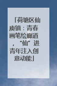 荷塘区仙庾镇：青春画笔绘廊道，“仙”进青年注入创意动能