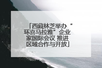 西藏林芝举办“环喜马拉雅”企业家国际会议 推进区域合作与开放