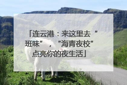连云港：来这里去“班味”，“海青夜校”点亮你的夜生活