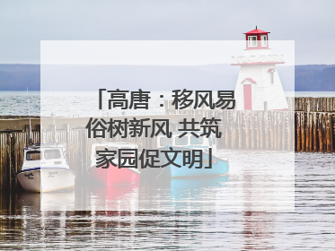 高唐：移风易俗树新风 共筑家园促文明