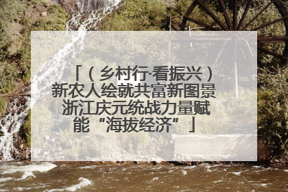 （乡村行·看振兴）新农人绘就共富新图景 浙江庆元统战力量赋能“海拔经济”